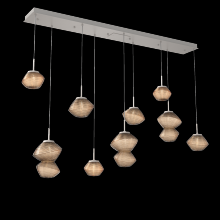 Hammerton PLB0089-09-BS-B-C01-L3 - Mesa Linear 9pc Multi-Pendant