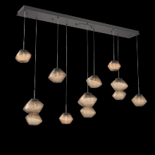 Hammerton PLB0089-09-GP-B-C01-L3 - Mesa Linear 9pc Multi-Pendant