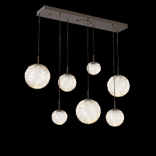 Hammerton PLB0092-07-FB-A-C01-L1 - Gaia Linear 7pc Multi-Pendant