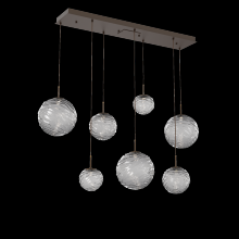 Hammerton PLB0092-07-FB-S-C01-L3 - Gaia Linear 7pc Multi-Pendant