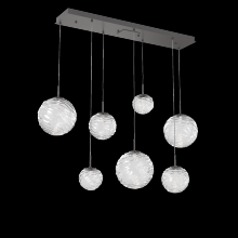 Hammerton PLB0092-07-GP-C-C01-L1 - Gaia Linear Multi-Pendant Chandelier