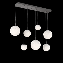 Hammerton PLB0092-07-GP-WL-C01-L3 - Gaia Linear 7pc Multi-Pendant