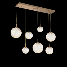 Hammerton PLB0092-07-NB-A-C01-L3 - Gaia Linear 7pc Multi-Pendant