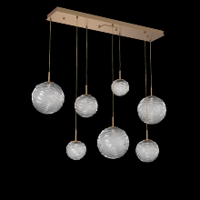 Hammerton PLB0092-07-NB-S-C01-L3 - Gaia Linear Multi-Pendant Chandelier