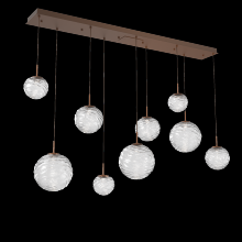 Hammerton PLB0092-09-BB-C-C01-L3 - Gaia Linear 9pc Multi-Pendant