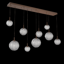 Hammerton PLB0092-09-BB-S-C01-L3 - Gaia Linear 9pc Multi-Pendant