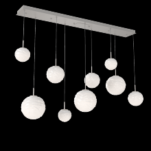 Hammerton PLB0092-09-BS-WL-C01-L3 - Gaia Linear 9pc Multi-Pendant