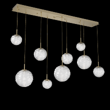 Hammerton PLB0092-09-GB-C-C01-L3 - Gaia Linear 9pc Multi-Pendant