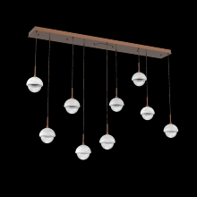 Hammerton PLB0093-09-BB-WC-C01-L3 - Cabochon Linear Pendant Chandelier