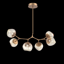 Hammerton PLB0095-BA-NB-GA-001-L1 - Luna Modern Branch Chandelier