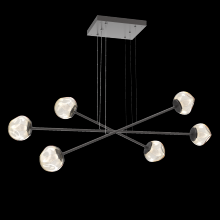 Hammerton PLB0095-M3-GP-GA-CA1-L3 - Luna Moda Multi-Piece Linear Chandelier