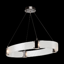 Hammerton PLB0042-44-BS-CG-CA1-L3 - Parallel Oval Chandelier-44