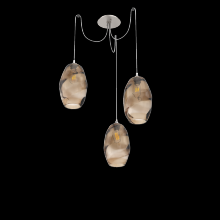 Hammerton SCB0035-03-BS-OB-C01-E2 - Ellisse Round 3pc Swag Multi-Pendant