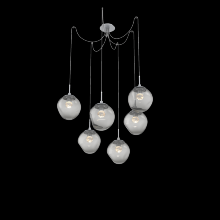 Hammerton SCB0066-06-CS-FS-C01-L3 - Aster Round 6pc Swag Multi-Pendant