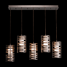 Hammerton PLB0013-05-NB-F-C01-L3 - Tempest Linear 5pc Multi-Pendant