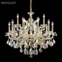 James R Moder 40257GL0GT - Maria Theresa 15 Light Chandelier