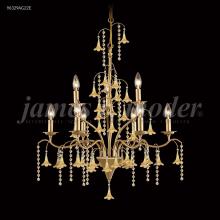 James R Moder 96329S2ME - Murano Collection 9 Light Chandelier