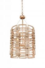 Kalco 500650MG - Metropolis 5 Light Foyer Pendant