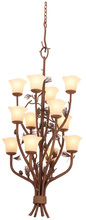 Kalco 5043PD/1255 - Ponderosa 12 Light Foyer