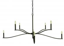 Framburg Limited Editions F-L1194 IRON - 8-LIGHT IRON BRIDGEPORT FOYER CHANDELIER