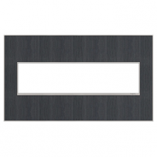 Legrand AWM4GRG4 - adorne® Rustic Grey Four-Gang Screwless Wall Plate