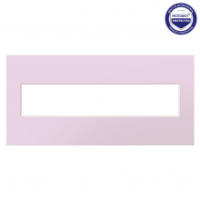 Legrand AWP5GRA - adorne® Rosa Five-Gang Screwless Wall Plate with Microban®