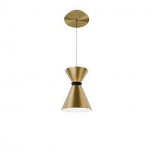 WAC US PD-57108-27-BK/AB - Pin Up Pendant Light