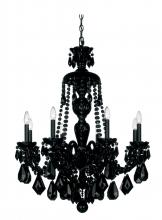 Schonbek 1870 5737CL - Hamilton 8 Light 120V Chandelier in Polished Silver with Heritage Handcut Crystal