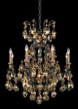 Schonbek 1870 3771-23 - Renaissance 9 Light 120V Chandelier in Etruscan Gold with Clear Heritage Handcut Crystal