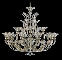 Schonbek 1870 7864-23R - Rivendell 16 Light 120V Chandelier in Etruscan Gold with Clear Radiance Crystal