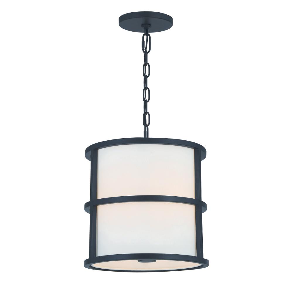 Brian Patrick Flynn Hulton 3 Light Matte Black Mini Chandelier