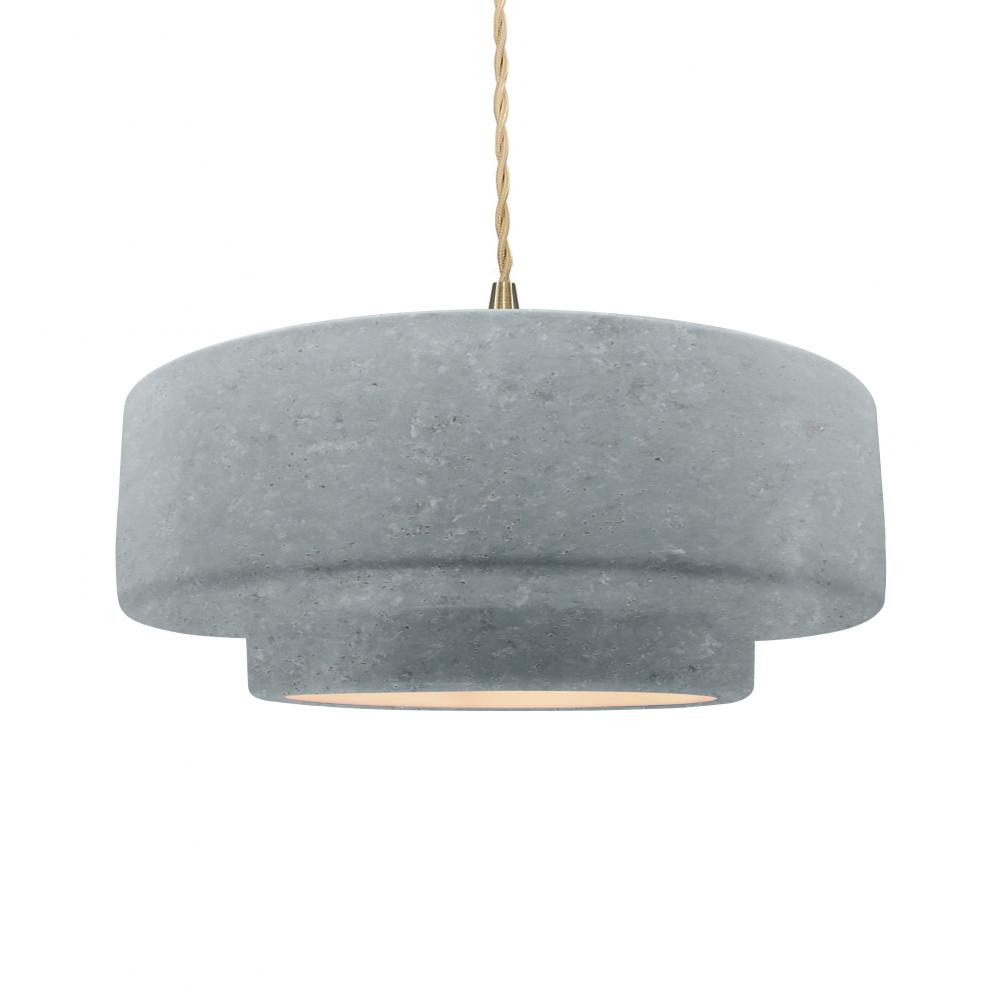 Large Tier 1-Light Pendant