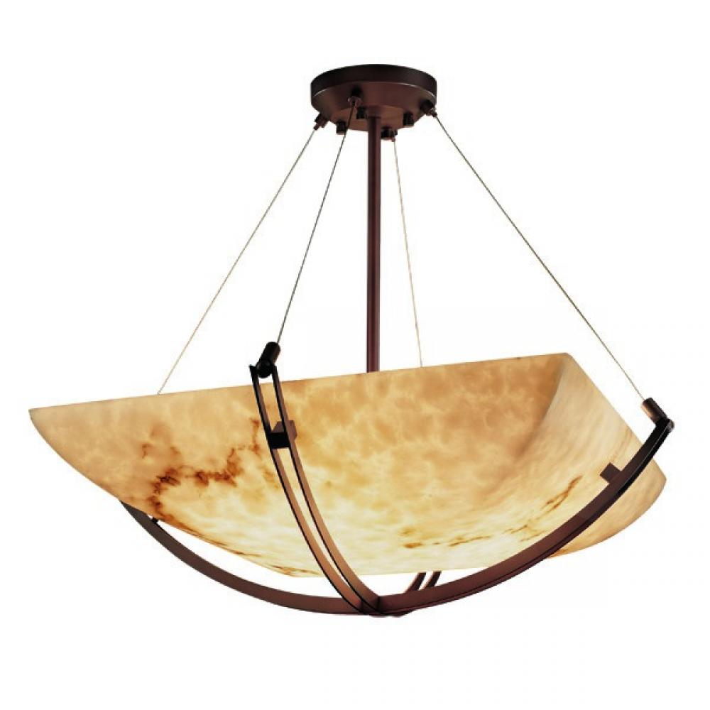 48" Pendant Bowl w/ Crossbar