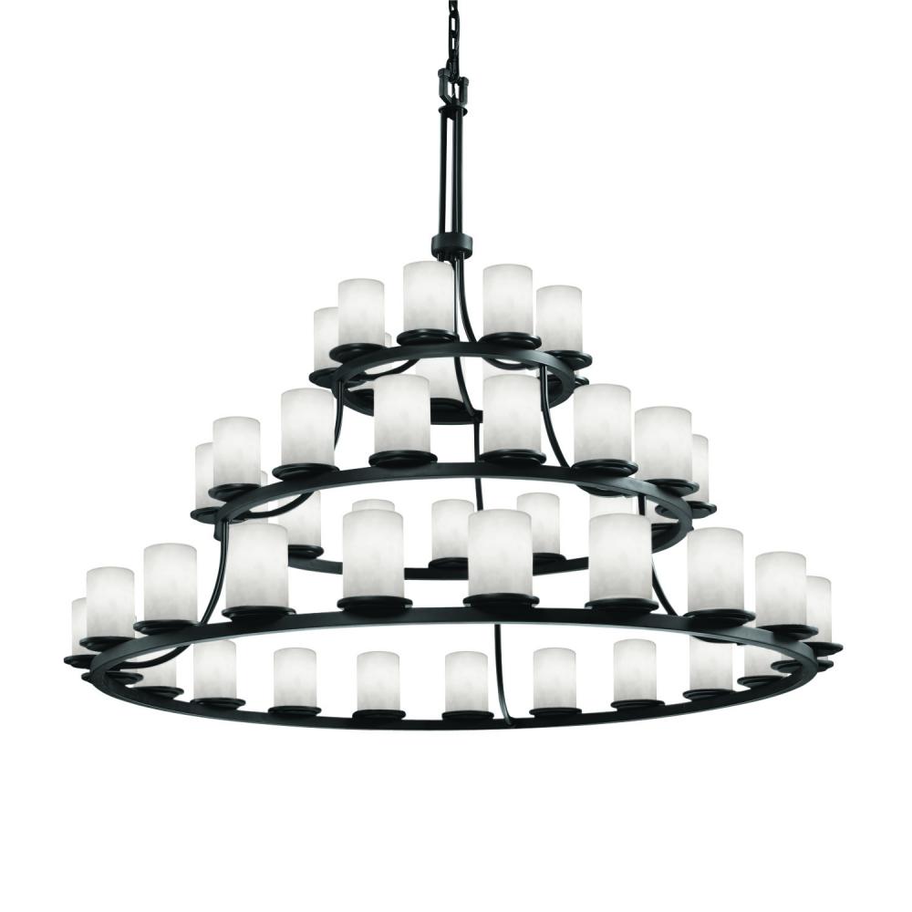 Dakota 45-Light 3-Tier Ring Chandelier