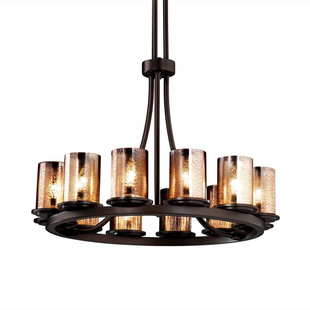 Dakota 12-Light Ring Chandelier (Tall)