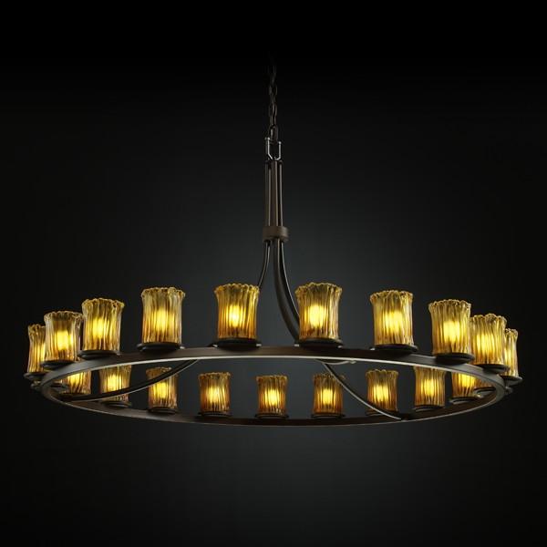 Dakota 21-Light 1-Tier Ring Chandelier