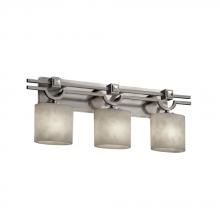 Justice Design Group CLD-8503-15-MBLK - Argyle 3-Light Bath Bar