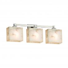 Justice Design Group FAB-8432-15-WHTE-DBRZ - Regency 2-Light Bath Bar