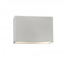 Justice Design Group CER-5650W-BIS - Large ADA Rectangle (Outdoor) Wall Sconce - Closed Top