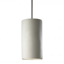 Justice Design Group CER-9625-BIS-NCKL-RIGID - Large Cylinder Pendant