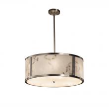 Justice Design Group FAL-9542-NCKL - Tribeca 24" Drum Pendant