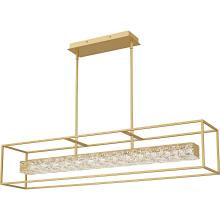 Quoizel PCDZ148SGD - Dazzle Soft Gold Linear Chandelier