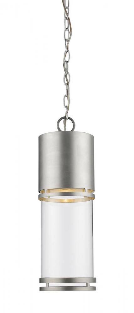 1 Light Outdoor Chain Mount Ceiling Fixture