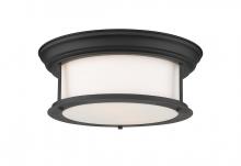 Z-Lite 2011F13-MB - 2 Light Flush Mount