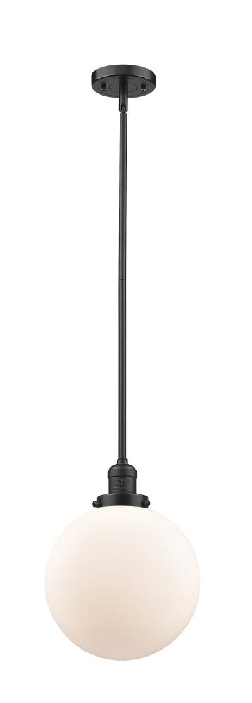 Beacon - 1 Light - 10 inch - Oil Rubbed Bronze - Stem Hung - Mini Pendant