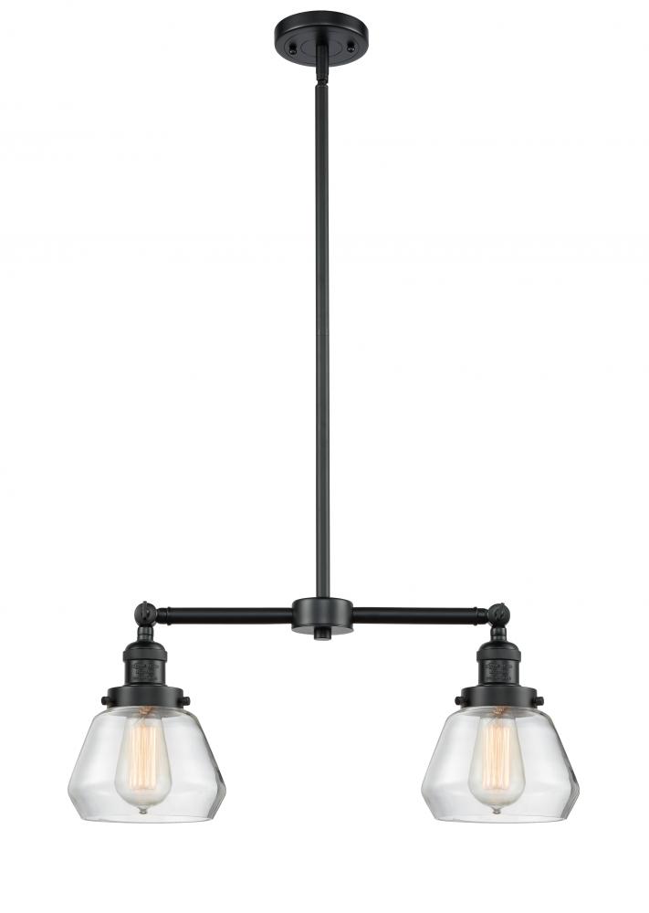 Fulton - 2 Light - 21 inch - Oil Rubbed Bronze - Stem Hung - Island Light