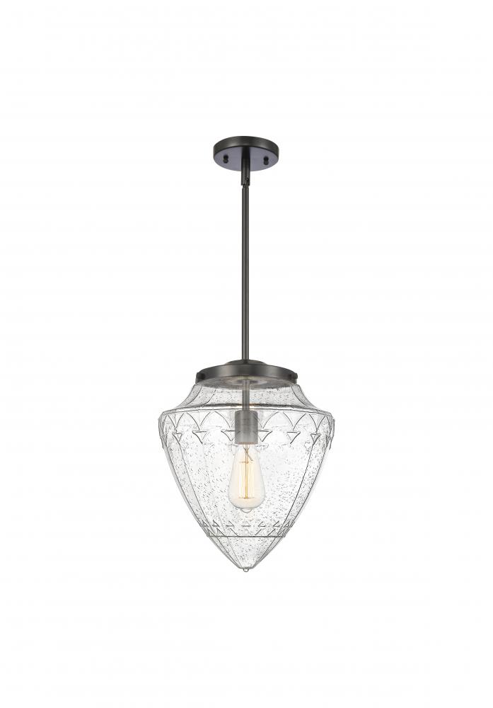 Beacon - 1 Light - 16 inch - Matte Black - Cord hung - Pendant