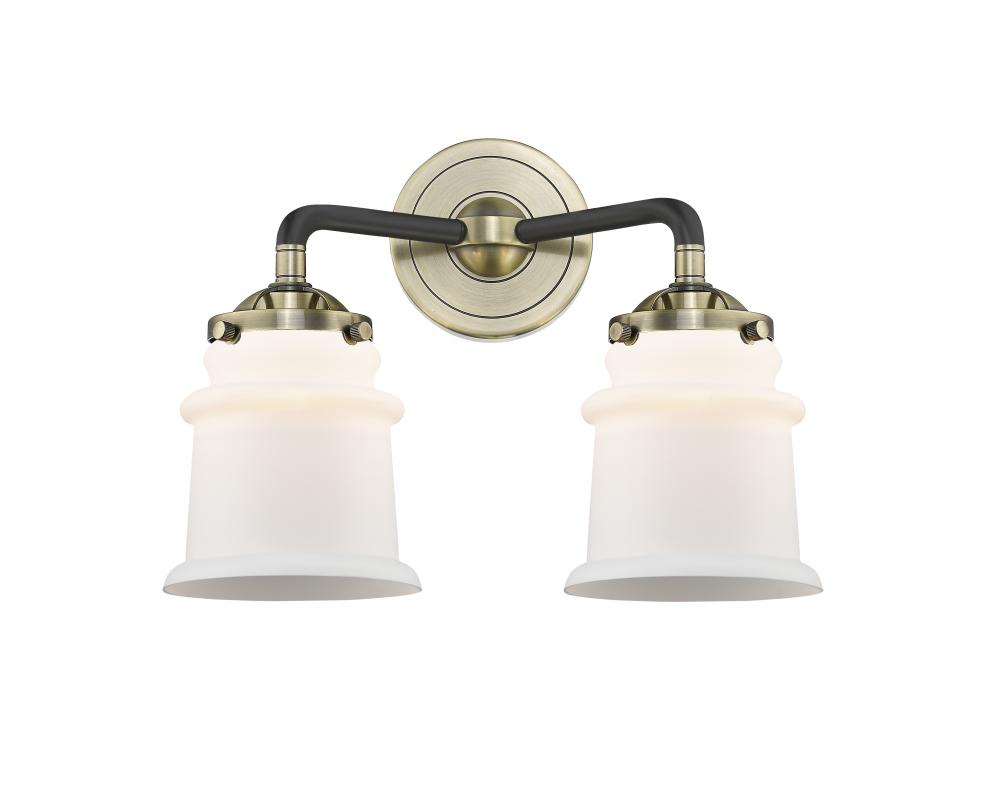 Canton - 2 Light - 13 inch - Black Polished Nickel - Bath Vanity Light