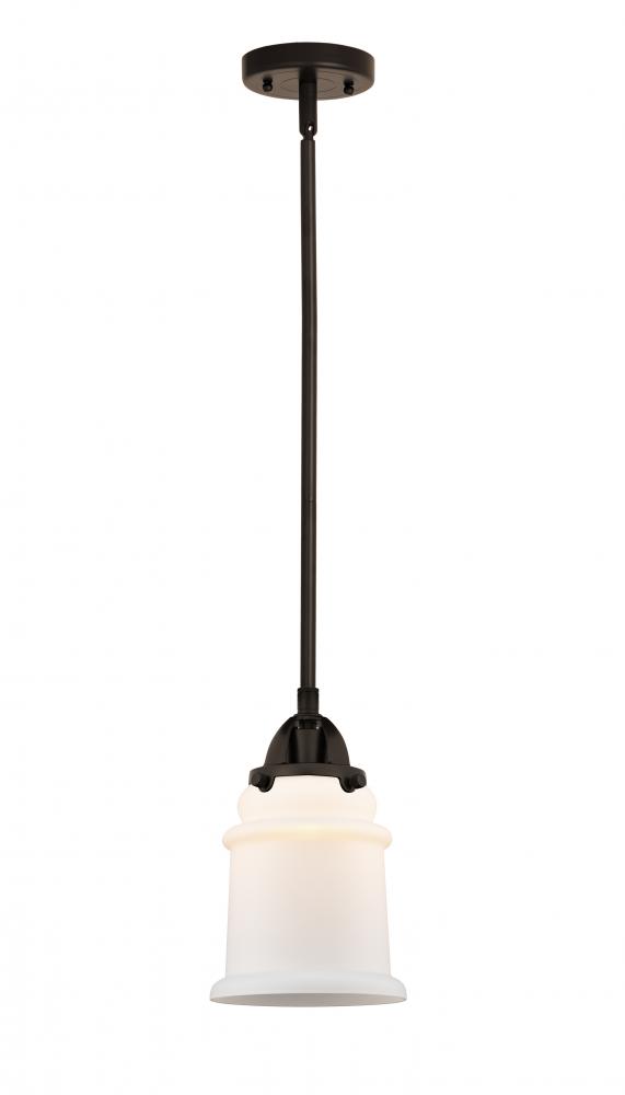 Canton - 1 Light - 6 inch - Oil Rubbed Bronze - Cord hung - Mini Pendant