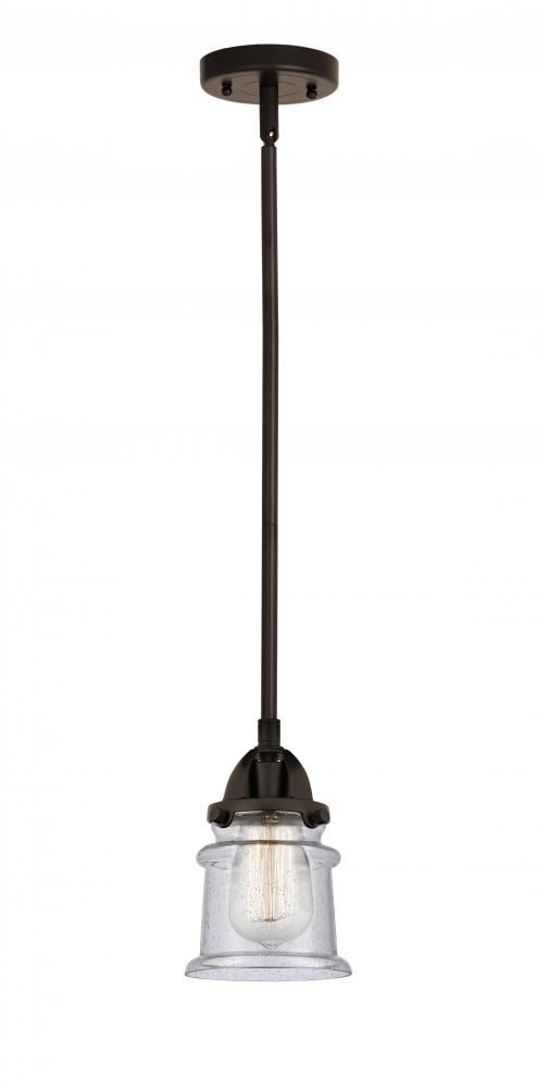 Canton - 1 Light - 5 inch - Oil Rubbed Bronze - Cord hung - Mini Pendant